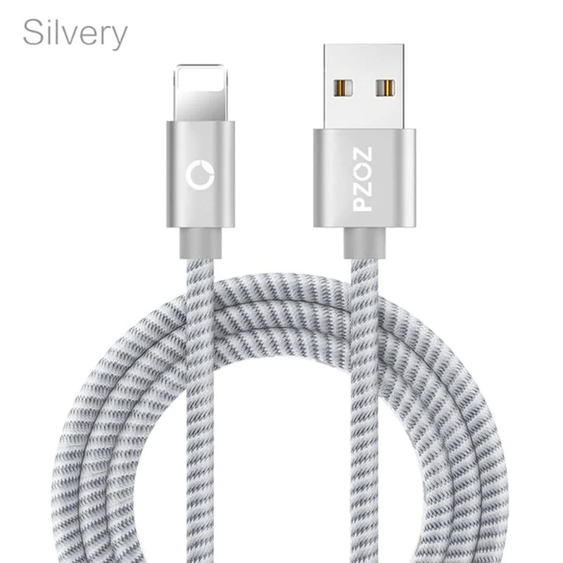 PZOZ Usb Cable for Iphone Cable 14 13 12 11 Pro Max Xs Xr X SE 8 7 6S plus Ipad Air Mini Fast Charging Cable for Iphone Charger