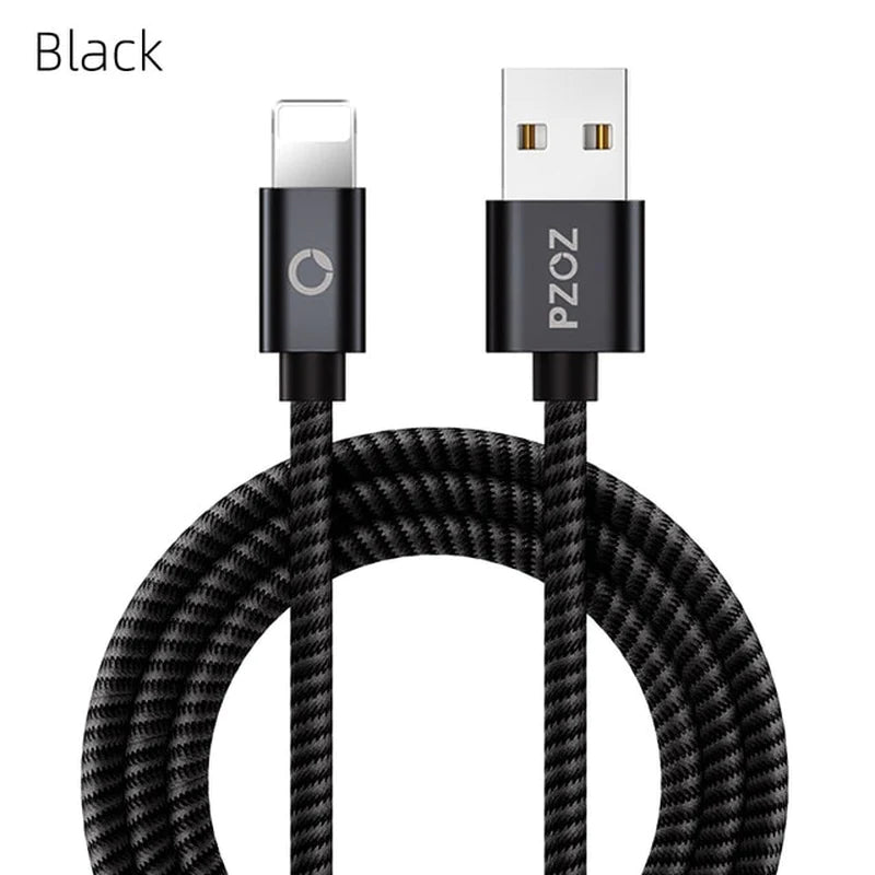 PZOZ Usb Cable for Iphone Cable 14 13 12 11 Pro Max Xs Xr X SE 8 7 6S plus Ipad Air Mini Fast Charging Cable for Iphone Charger