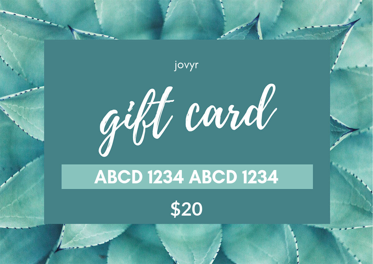 jovyr Gift Card